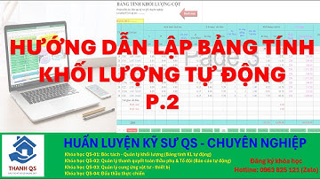 Hướng dẫn bóc khối lượng Bê tông, Ván khuôn Cột Dầm Sàn-Lập bảng tính- Mr.Thanh-0963825121(Zalo)