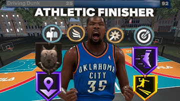 2k23| Best 6"10 "Athletic Finisher" w/Hof Quick First Step & Elite Contacts| Kevin Durant Build