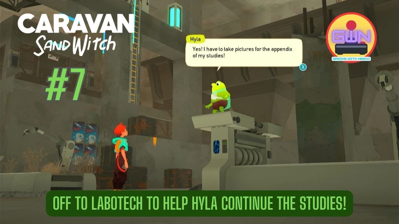 Караван Песчаной Ведьмы №7: Отправляется в Лаботех, чтобы помочь Хайле продолжить учебу.