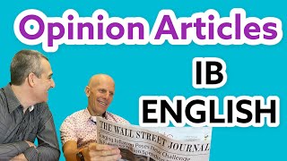 IB English: Analyzing Opinion Articles