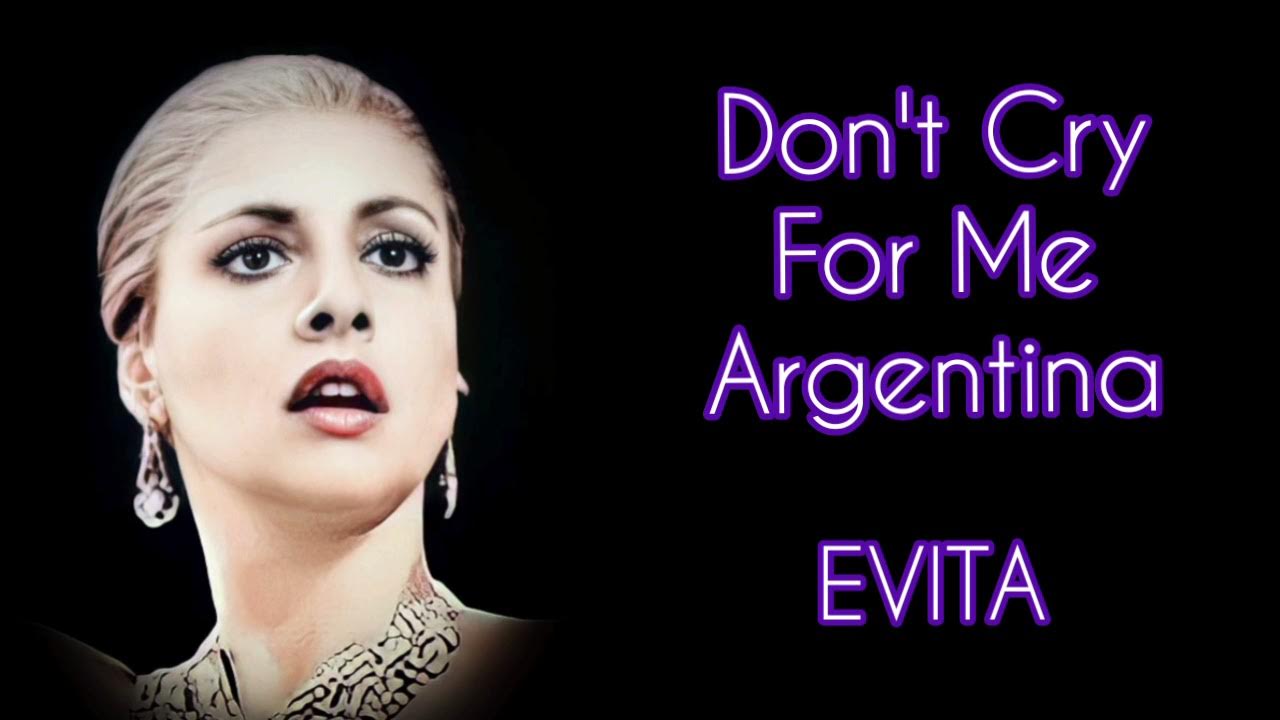 Patti Lupone Don T Cry For Me Argentina 1979 Evita Patti LuPone Opening Night Don't Cry For Me Argentina - YouTube