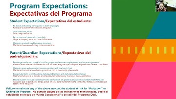 Dual Language Parent Video 2021-2022