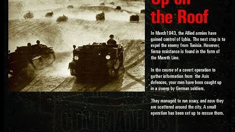 Commandos BEL: Up on the Roof