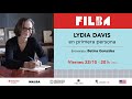 #Filba2021 - ENTREVISTA. Lydia Davis en Primera persona. Entrevista: Betina González