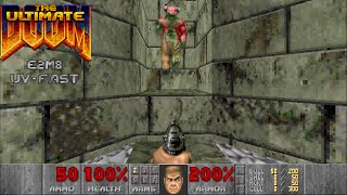 Doom: E2M8: Tower of Babel (UV-Fast ,100%) (Crispy Doom)