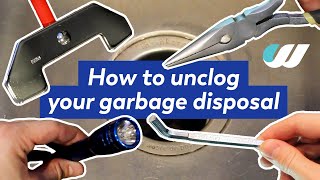 How to Unclog Your Garbage Disposal: Three Methods
