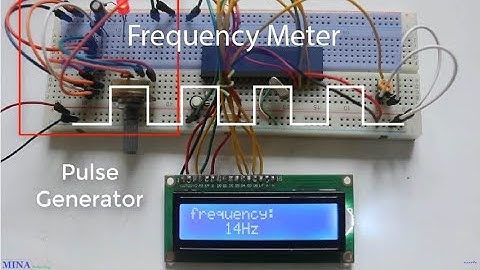 Make Frequency counter use PIC16F877A microcontroller and mikorC compiler
