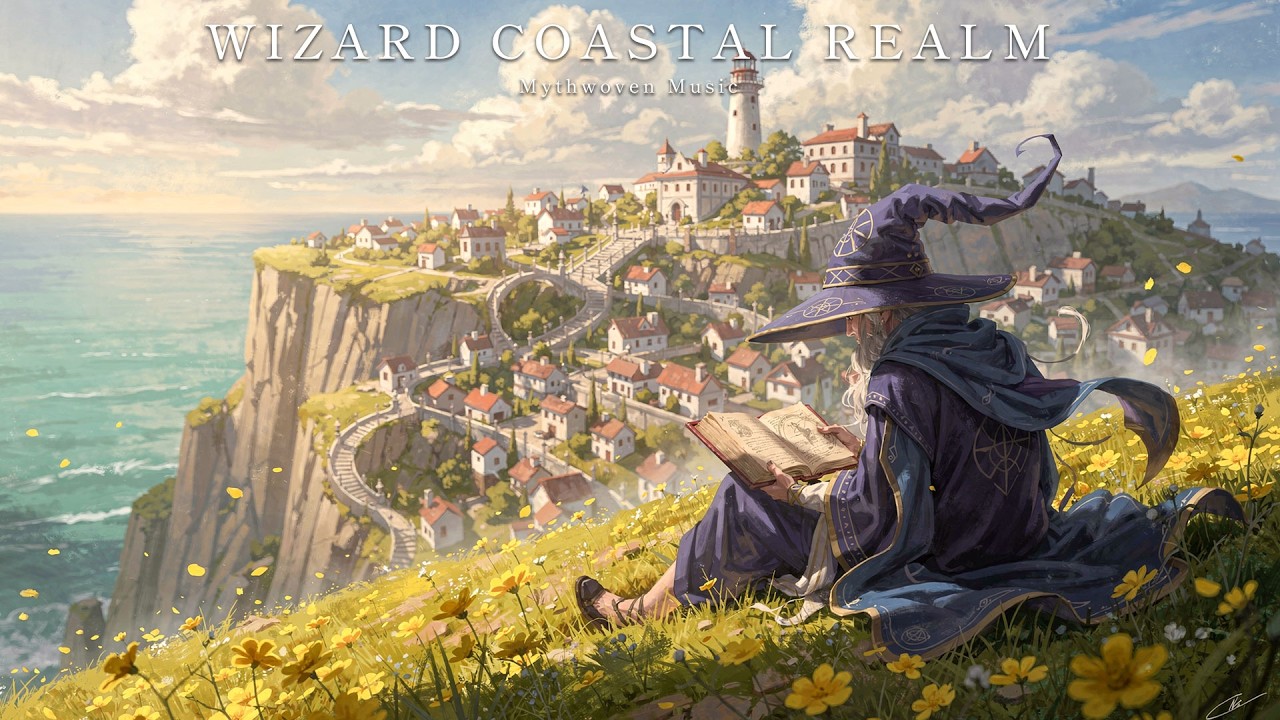 The Wizard Above the Coastal Realm | Medieval Music for Focus & Inner Peace