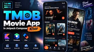 Build a Movie App with Jetpack Compose & Ktor | TMDB | Kotlin Multiplatform | Compose Multiplatform