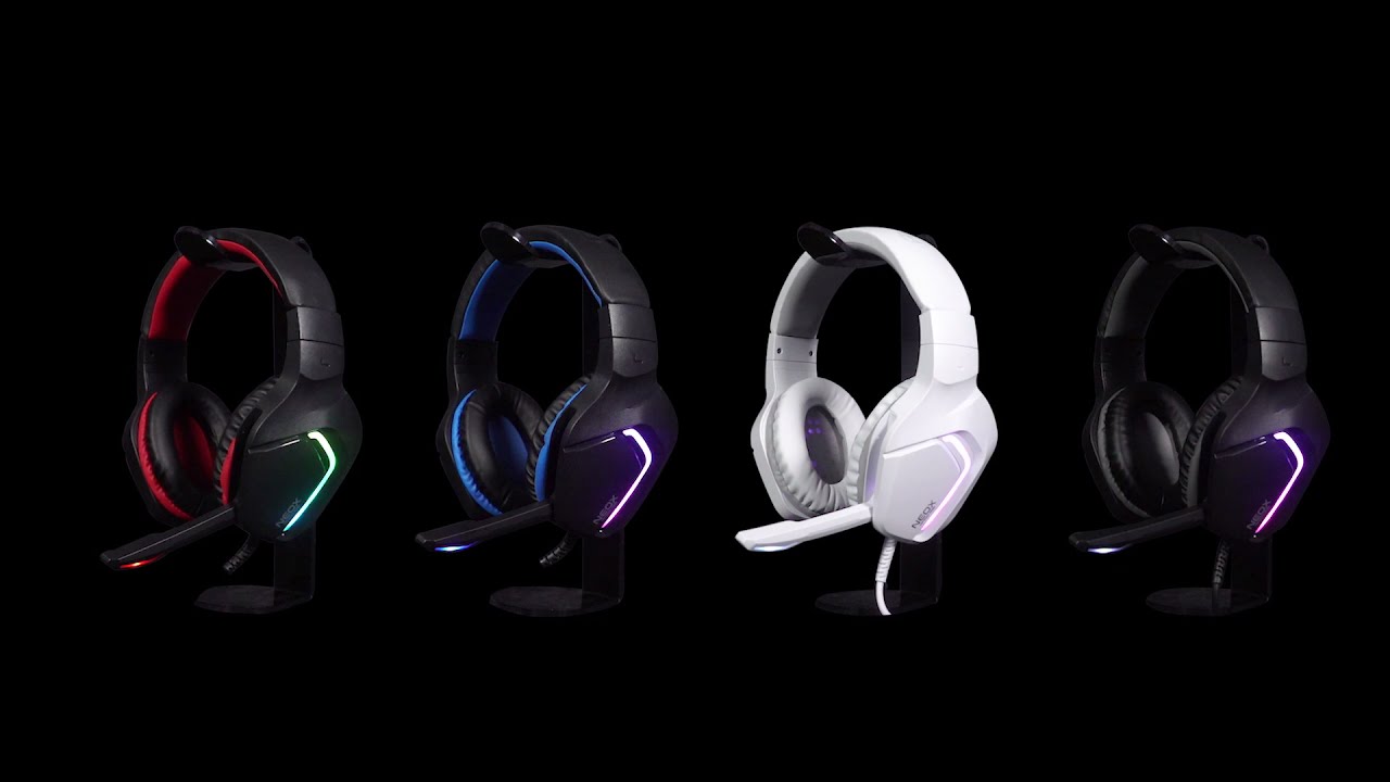 Alcatroz Neox HP500 RGB Wired Gaming Headphone with Foldable