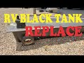 How to Replace a RV Black Tank....WARNING: IT'S GROSS!