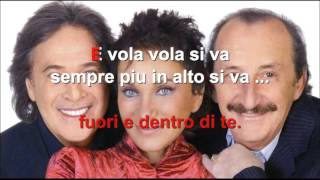 Ricchi e poveri - Sarà perchè ti amo - Karaoke con testo chords