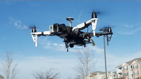 FPV Test Flight Dji Naza+ 2 Axis Gimbal