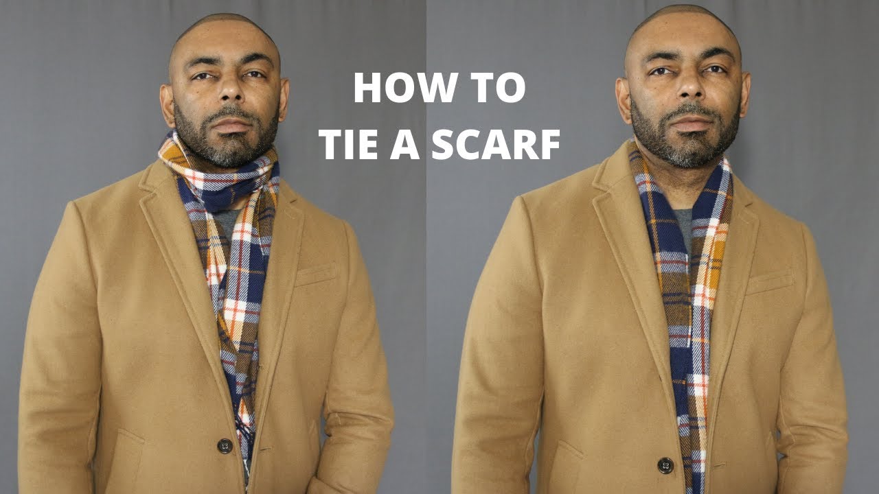 5 Ways To Tie A Men's Scarf - YouTube