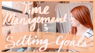 TIME MANAGEMENT AND GOAL SETTING USING NOTION | Managing Time and Staying Organized *Grad Student*