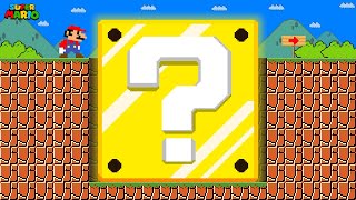 Can Mario press the Ultimate Question Blocks Gold in New Super Mario Bros.?