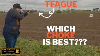 Which Choke Is Best For Sporting Clays??? | Pattern Testing Teague Chokes