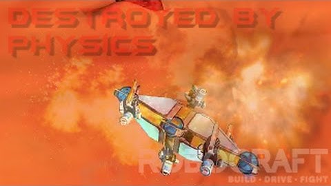 Robocraft: Destroyed by physics...
