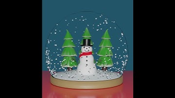 Snowman Snow Globe