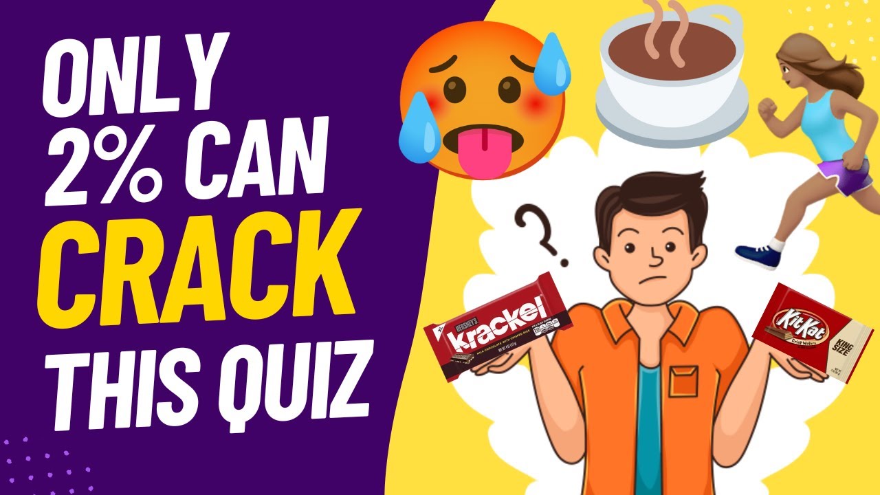 Can You Guess the Chocolate Bar by Emoji? | Emoji Quiz