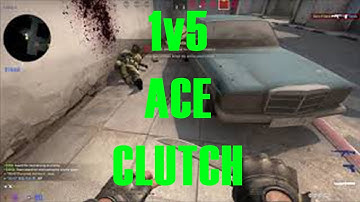 1v5 ACE CLUTCH !! Scream AK-47