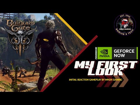 Baldur's Gate III My First Look Pt.1 | via Geforce Now Ultimate