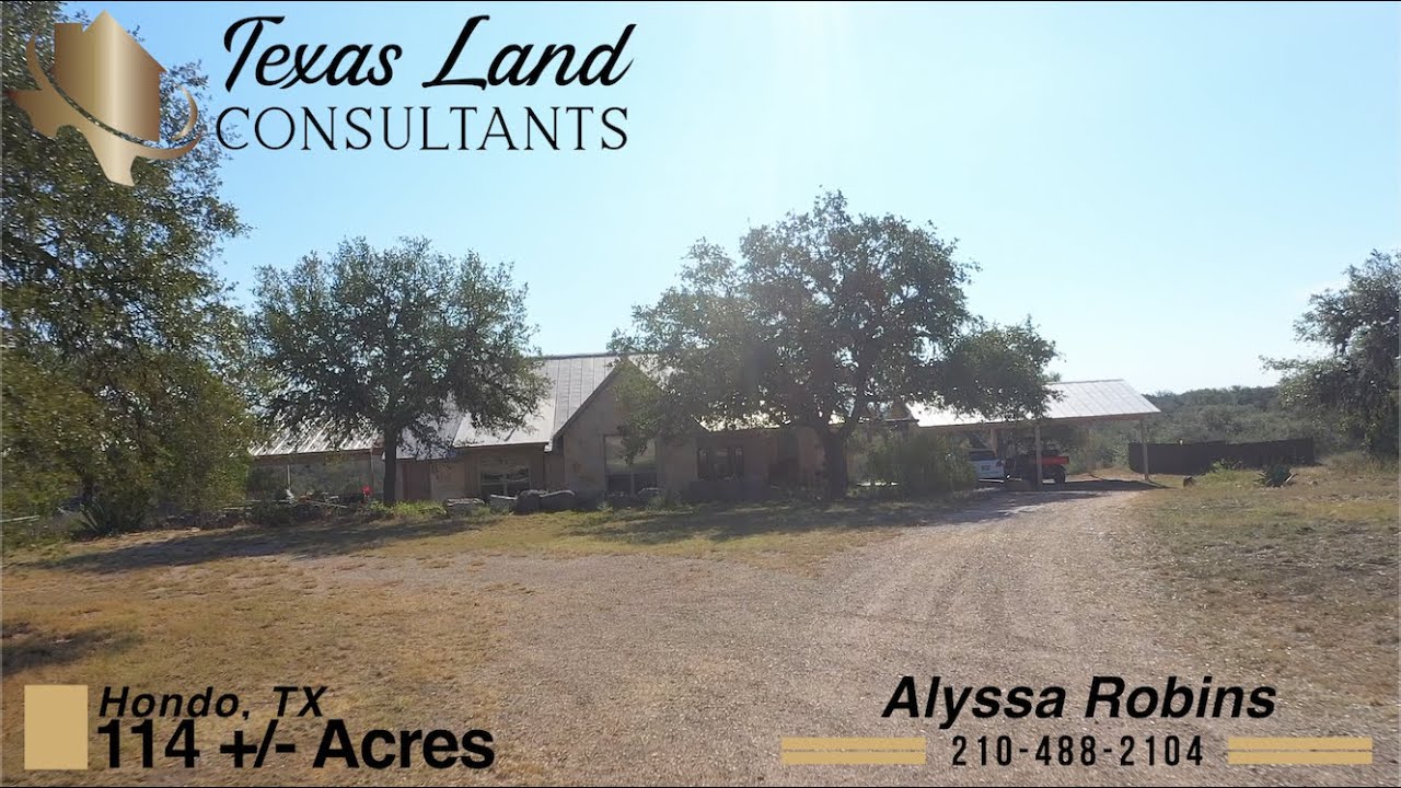 114 +/ Acres For Sale In Hondo, TX!!! 1,725,000 YouTube