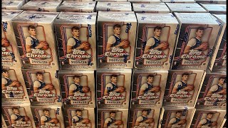 2025 Topps Chrome Basketball Blaster Boxes (10) Release Day 12/18/25