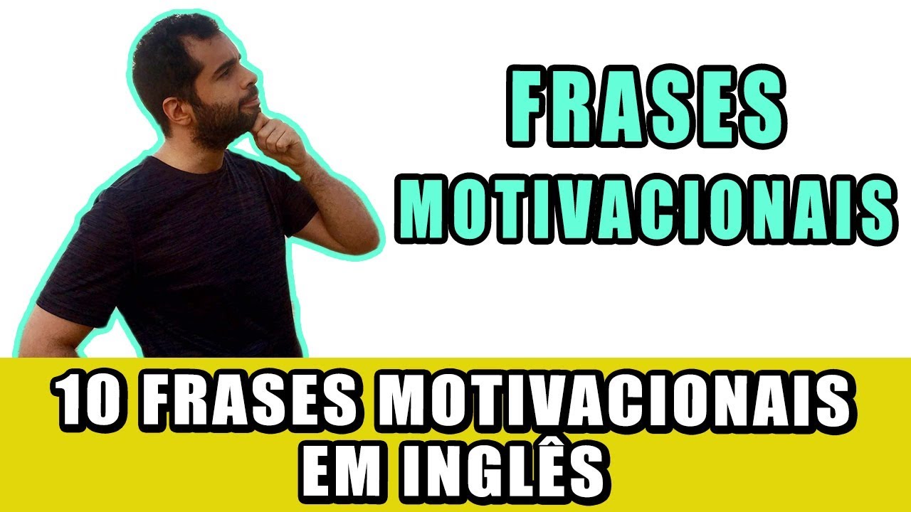 Frases motivacionais em inglês  Frases motivacionais em inglês, Inglês, Falar  ingles