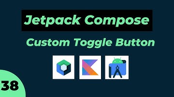 😍 #38 Custom Toggle Button in Jetpack Compose hindi.