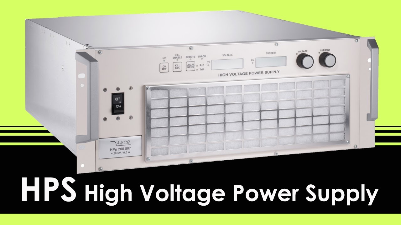 Vidéo de démonstration de l'alimentation haute tension HPS YouTube — free download