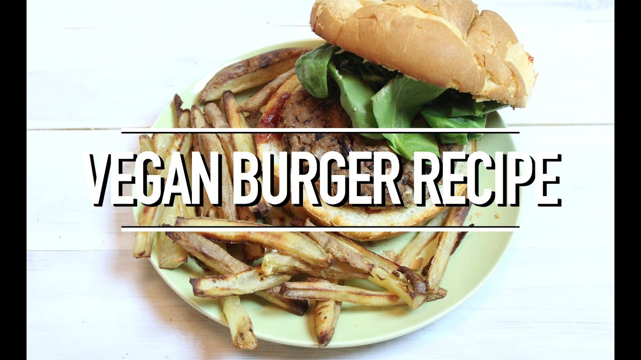 Vegan Potato Bean & Rice Burger | Oil Free Dinner Recipe | Vegan Teen ...