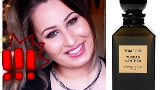 CRUELTY-FREE WARNING!!! Tom Ford Tuscan Leather &amp; Parfums De Marly Godolphin