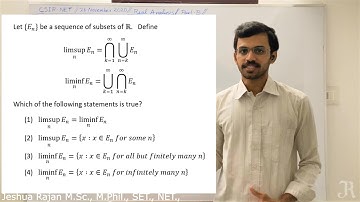 CSIR NET Mathematics | 26 Nov / June 2020 | Part B | Real Analysis | Solved problems | 10