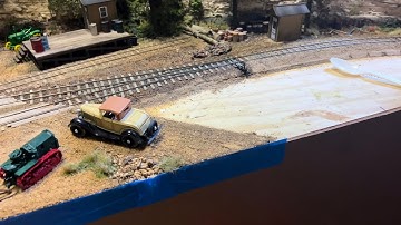 On30 Service Area Scenery - Model Railroad Adventures with Bill - EP265