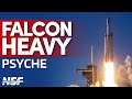 SpaceX Falcon Heavy Launches Psyche