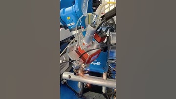 [SteviS Laser] Industrial fiber laser 6-axis welding robot #weldingrobot