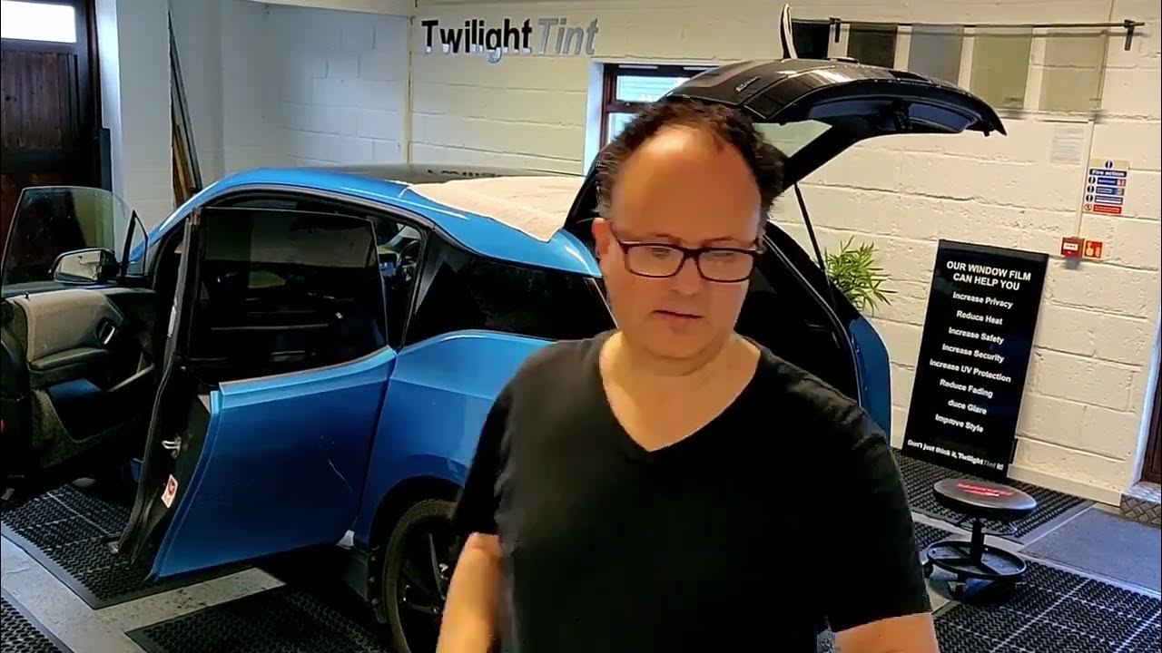 BMW I3 having its windows tinted legally - YouTube