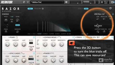 Native Instruments 201: Razor - 5 Visual Display
