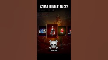 Cobra Bundle Trick 🔥 Cobra Bundle Return | Cobra Bundle Spin #srikantaff