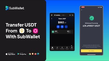 How to Transfer Tether USDT from Binance to Polkadot with SubWallet