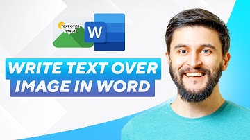How To Write Text Over Image In Word (2024 / 2025) Full Guide!