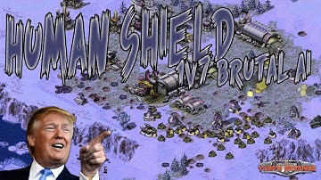 Defensive wall - 1v7 BRUTAL AI ( Command & Conquer - Yuri