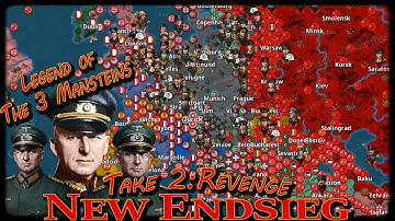 NEW ENDSIEG Attempt 2! Front Expanded Mod Can 3 Mansteins Save Germany?