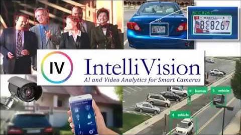 IntelliVision Intelligent Video Analytics for Smart Cameras