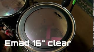 Emad Clear 16' for floor tom