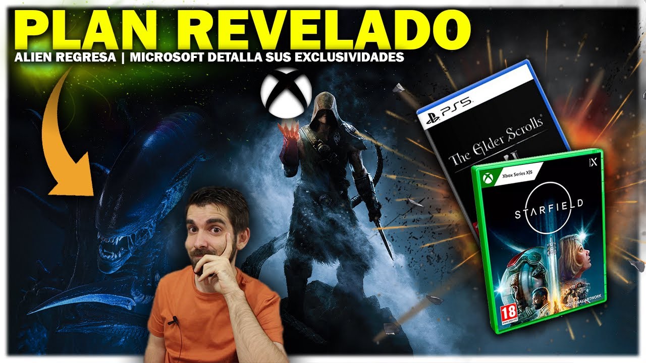 🎮 Xbox: Plan de EXCLUSIVOS | Elder Scrolls 6 PINTA MAL y nuevo Alien |  Game Pass - Sony PS5 - Semons - YouTube