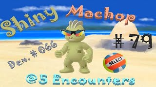 Pokémon Soulsilver - Shiny Machop 5 Encounters Retro Shiny Hunt 79