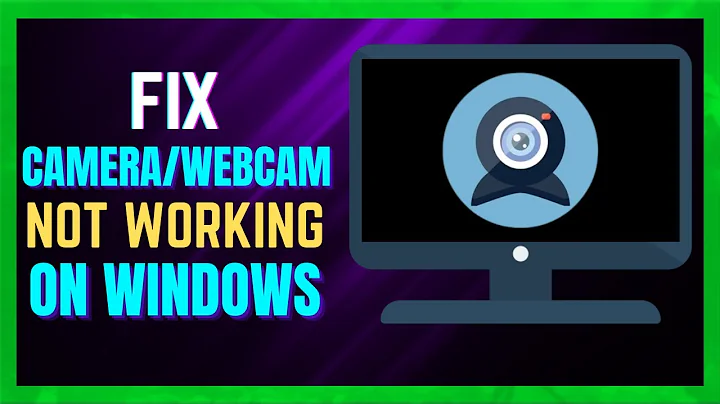 How to FIX WebCAM Not Working Windows 11/10/8/7 - (FULL GUIDE)