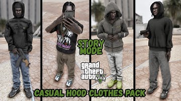 GTA 5 Casual Hood Clothes Pack for Story Mode